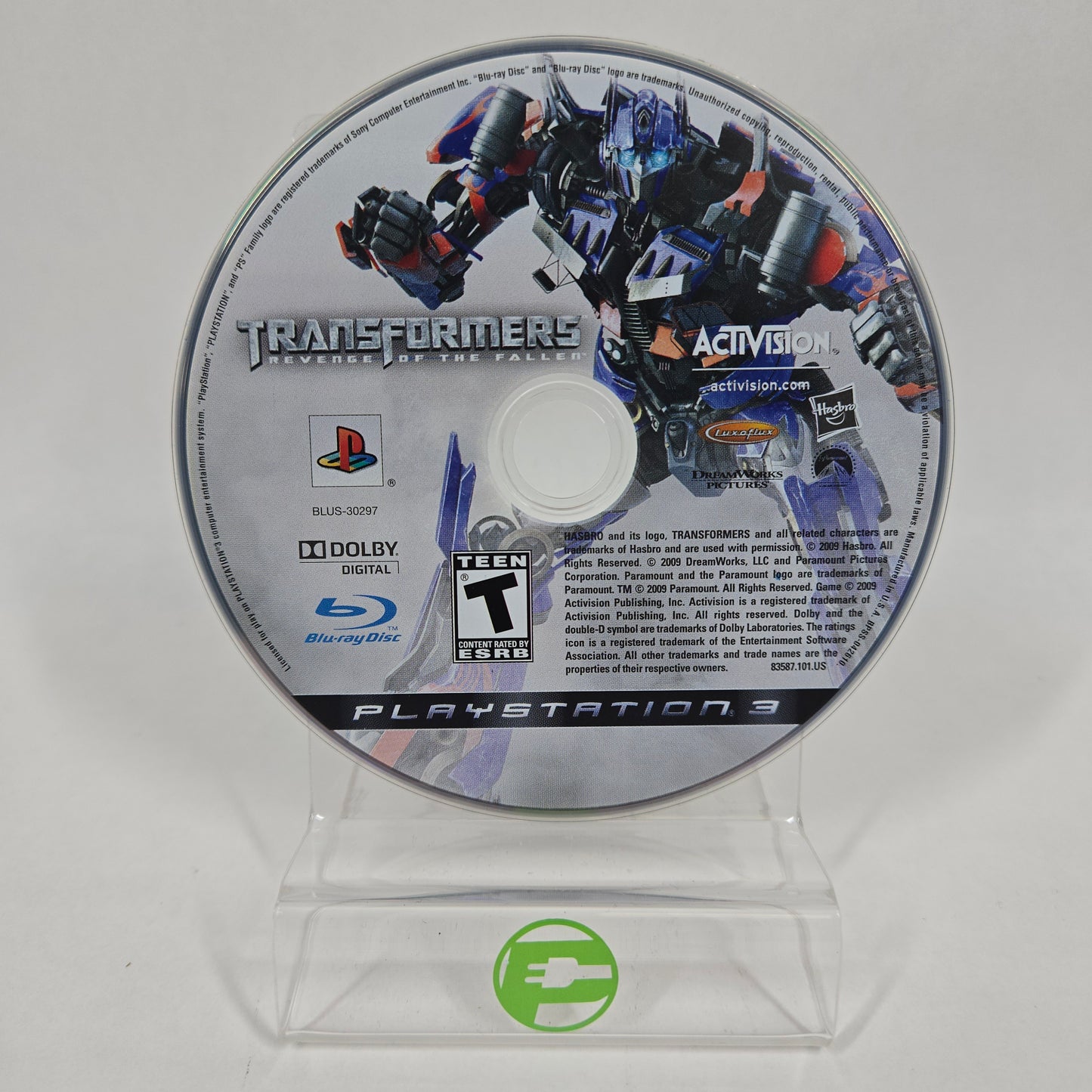 Transformers: Revenge of the Fallen (Sony PlayStation 3 PS3, 2009)