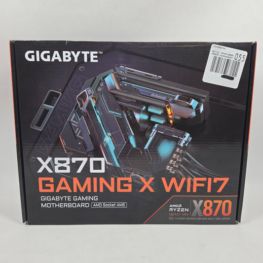 New Gigabyte X870 Gaming X WiFi7 AM5 ATX Gaming Motherboard