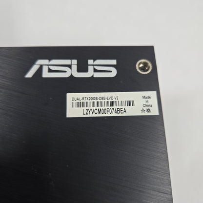 Asus GeForce RTX 2060 Super 8GB GDDR6 Graphics Card DUAL-RTX2060S-O8G-EVO-V2 OC