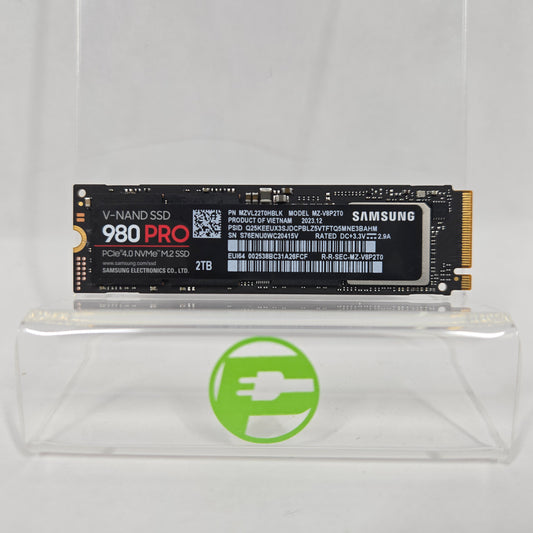 Samsung 2280mm 980 PRO SSD 2TB M.2 NVMe Gen 4.0 x 4 SSD MZ-V8P2T0