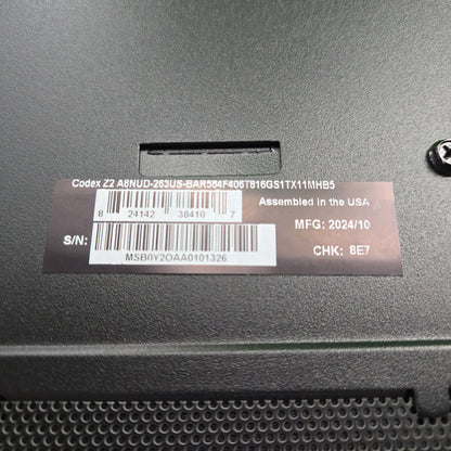 MSI Codex Z2 Ryzen 5 8400F 4.20GHz 16GB RAM 1TB SSD MSI GeForce RTX 4060 Ti