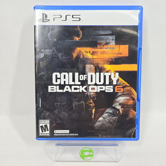 Call Of Duty: Black Ops 6 (Sony PlayStation 5 PS5, 2024)