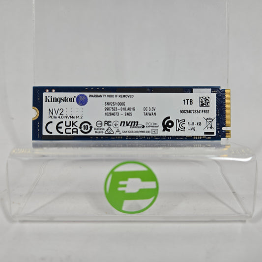 Kingston M.2 NV2 1TB M.2 NVMe Gen 4.0 x 4 SSD SNV2S/1000G Solid State Drive