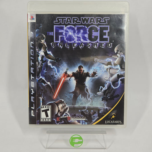 Star Wars The Force Unleashed (Sony PlayStation 3 PS3, 2008)
