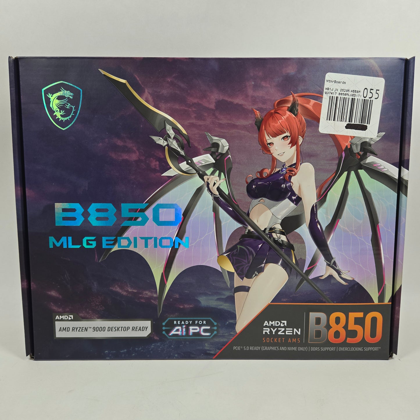 New MSi B850 MLG Edition AM5 ATX Gaming Motherboard