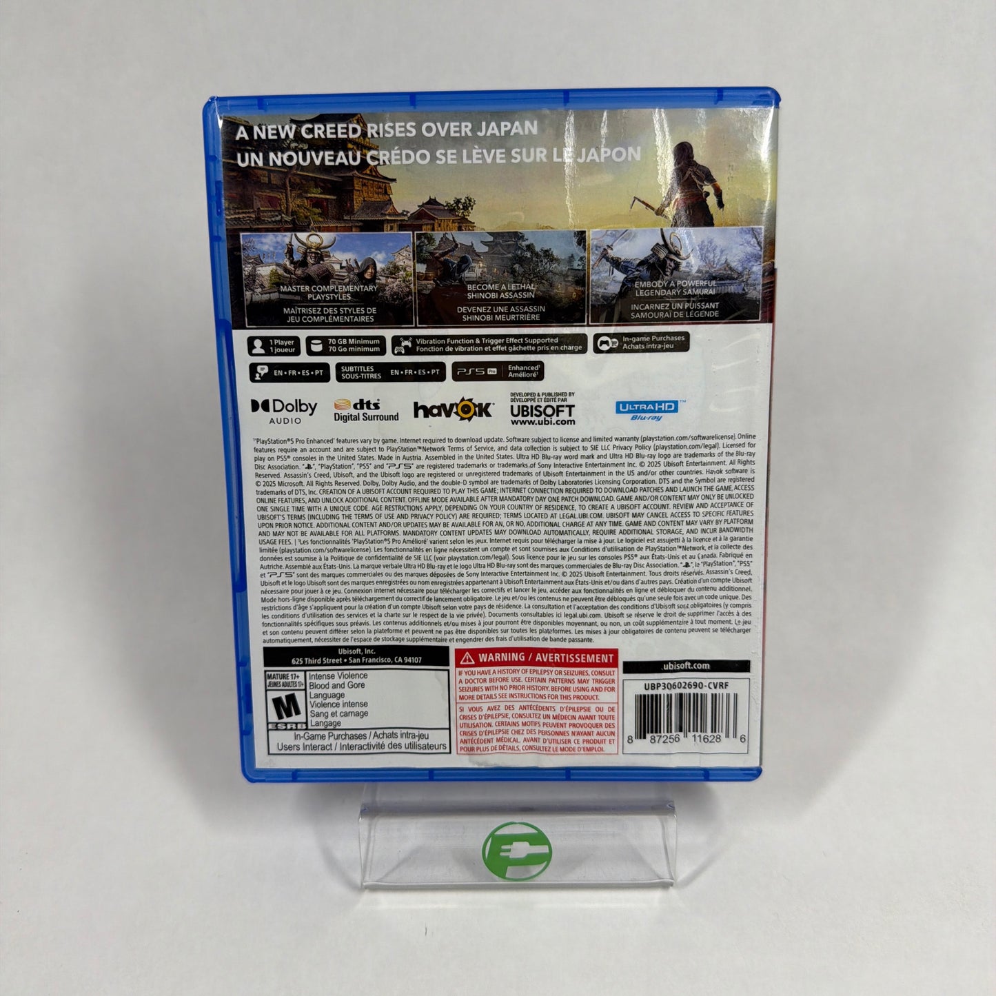 Assassin's Creed Shadows (Sony PlayStation 5 PS5, 2025)