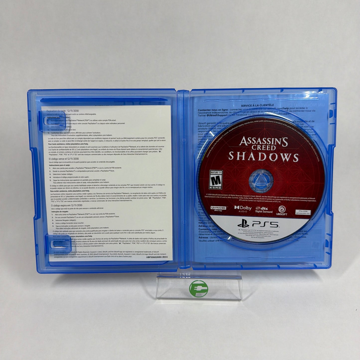 Assassin's Creed Shadows (Sony PlayStation 5 PS5, 2025)