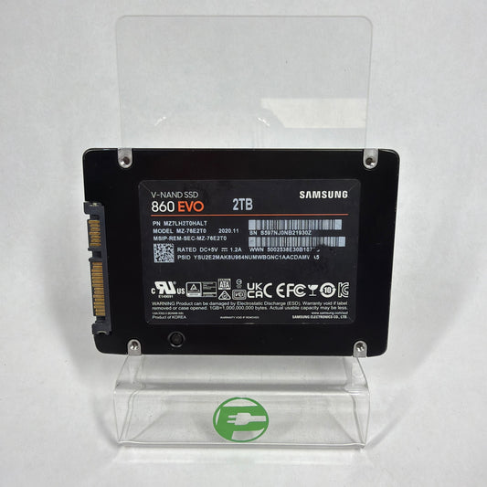Samsung 2.5" 860 Evo 2TB SATA III 6Gbps SSD M7-76E2T0
