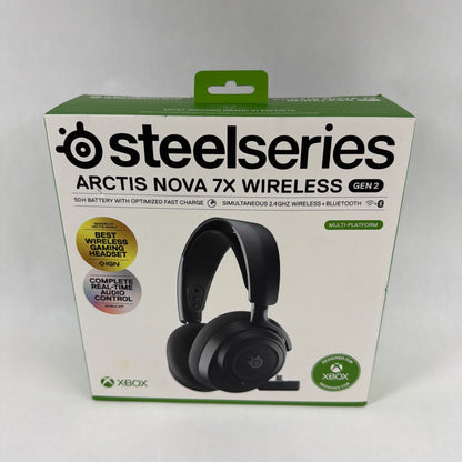 New SteelSeries Arctis Nova 7X Wireless Black HS31 Wireless Gaming Headset