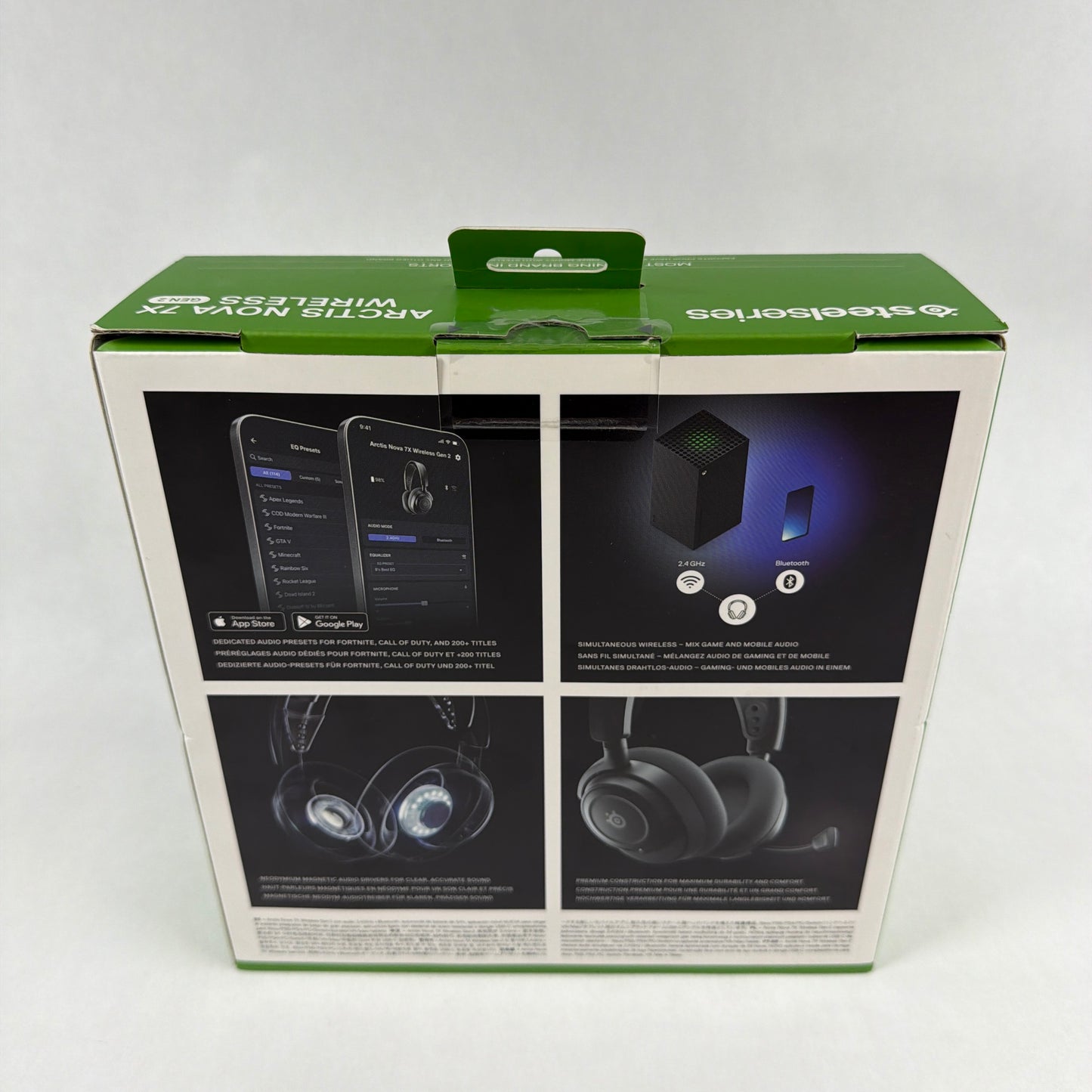 New SteelSeries Arctis Nova 7X Wireless Black HS31 Wireless Gaming Headset