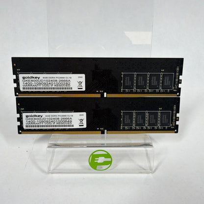 goldkey Ram 16GB (2x8GB) RAM DDR4 2666MHz GKE800UD102408-2666A