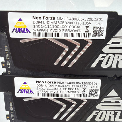 Neo Forza Ram 16GB (2x8GB) RAM DDR4 3200MHz NMUD480E86-3200DB01