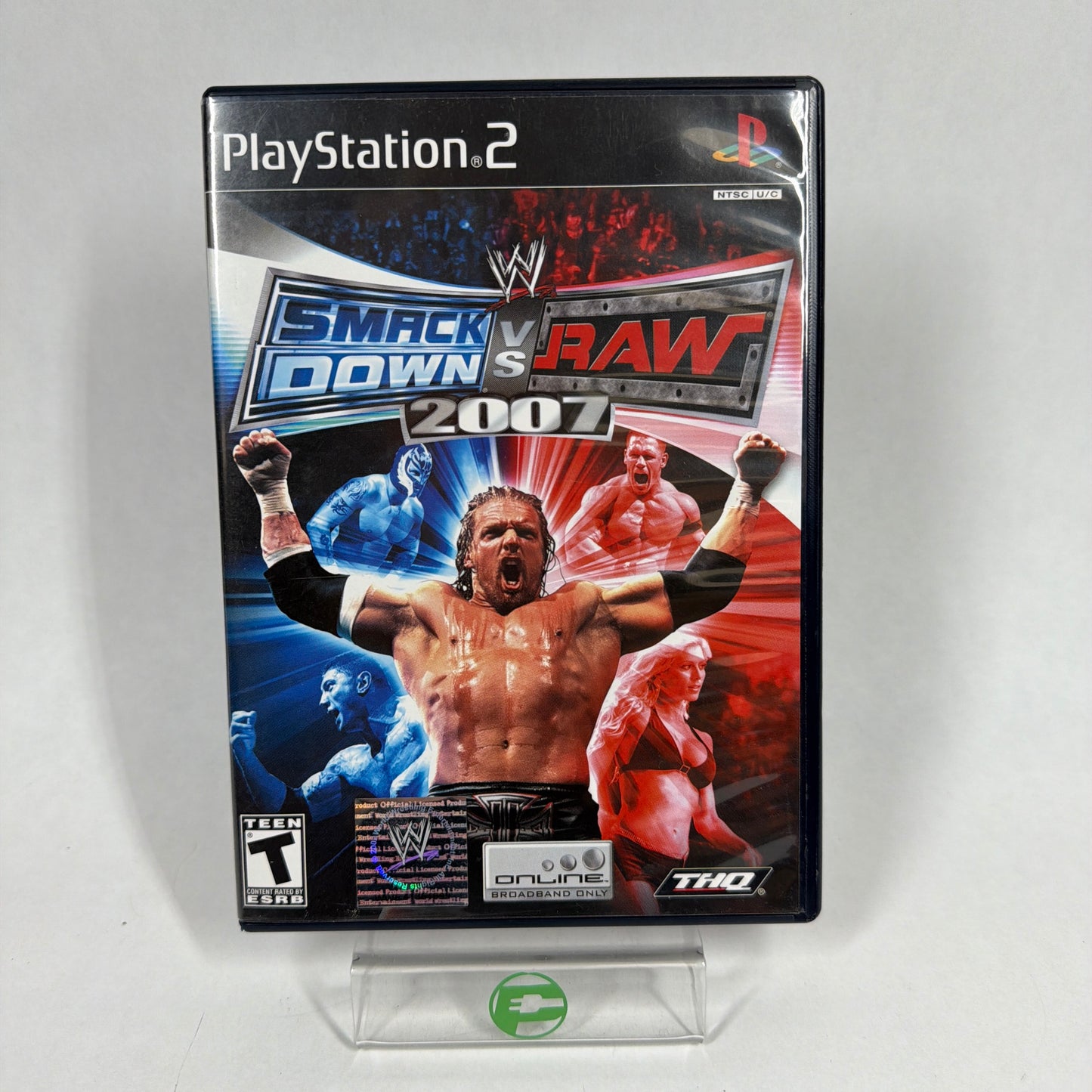 WWE Smackdown vs. Raw 2007 (Sony PlayStation 2 PS2, 2006)