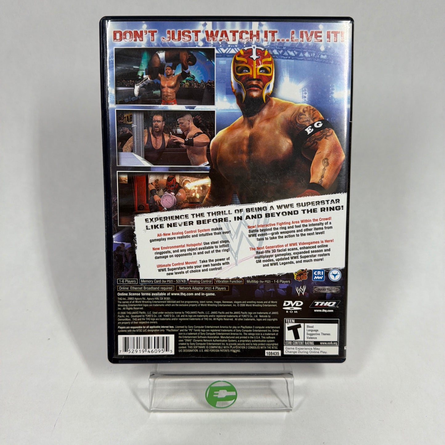 WWE Smackdown vs. Raw 2007 (Sony PlayStation 2 PS2, 2006)