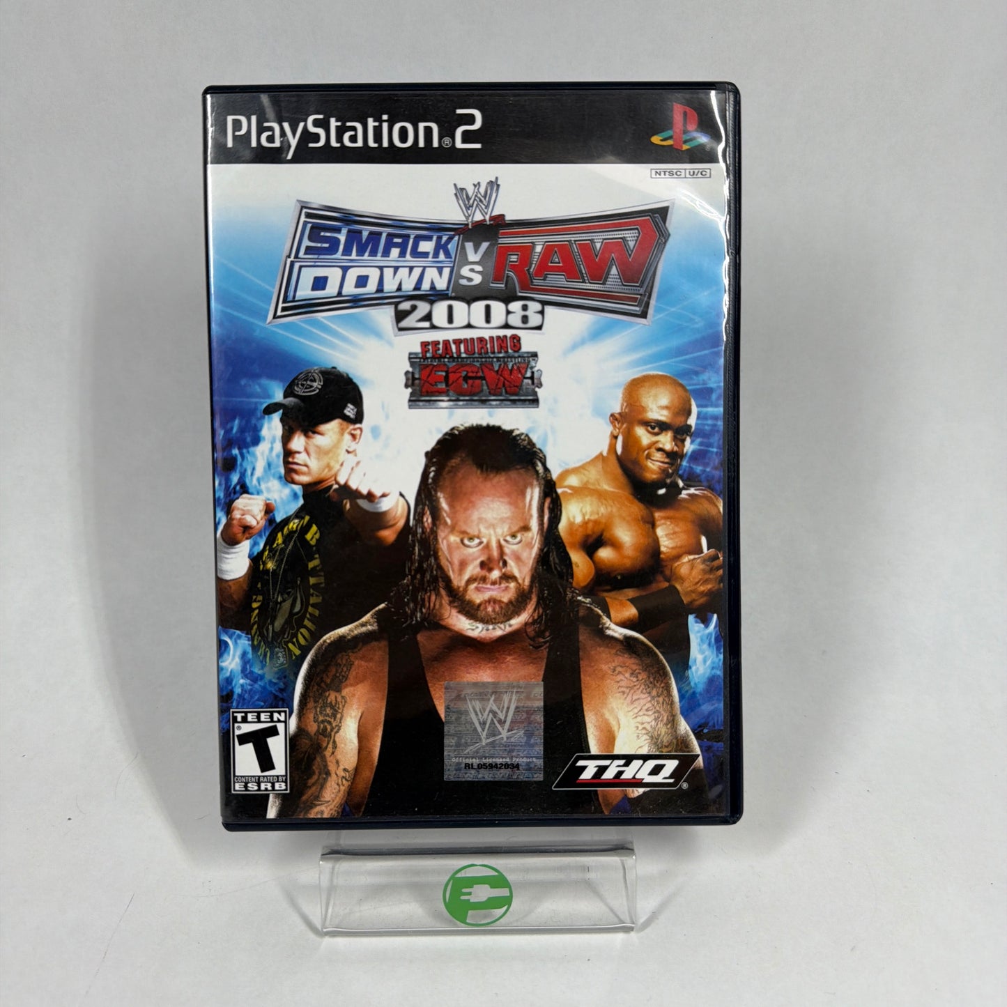 WWE Smackdown vs. Raw 2008 (Sony PlayStation 2 PS2, 2007)