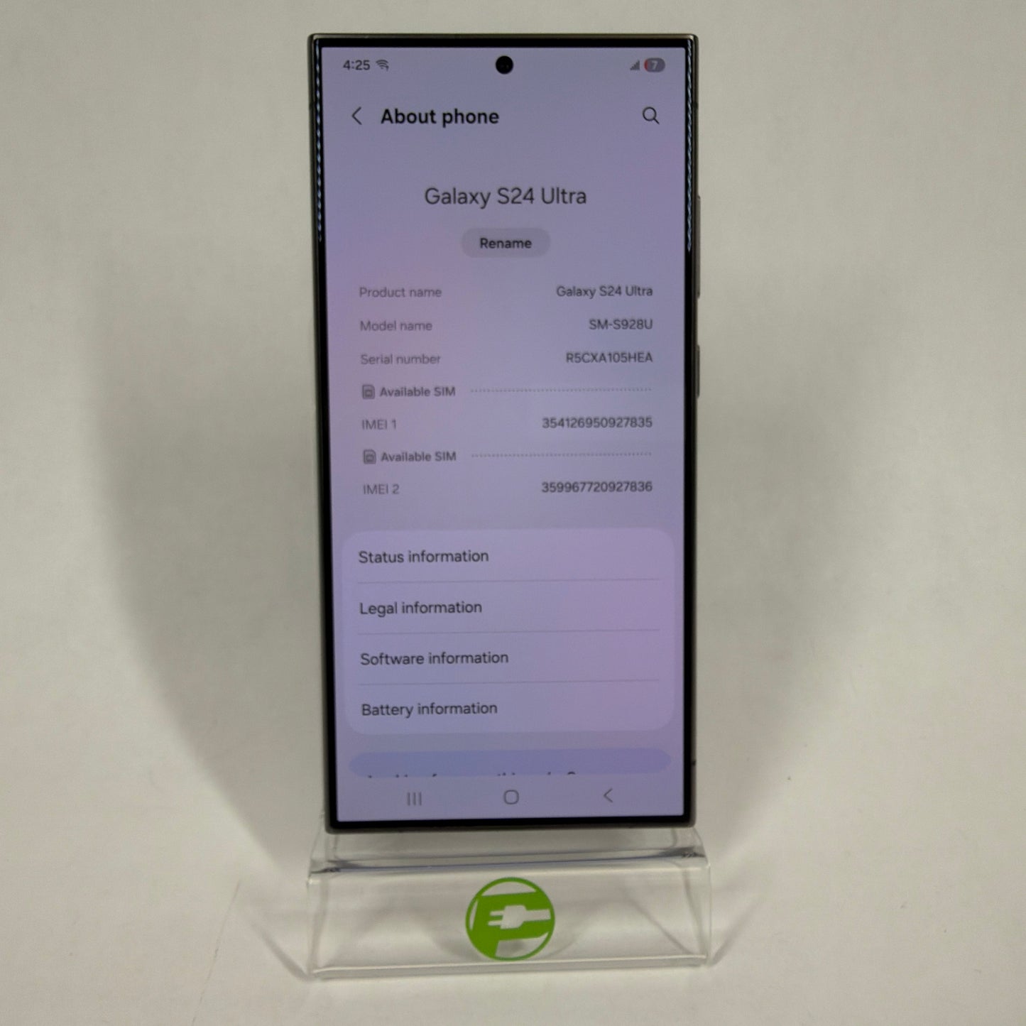AT&T Samsung Galaxy S24 Ultra 12GB RAM 256GB SM-S928U Black