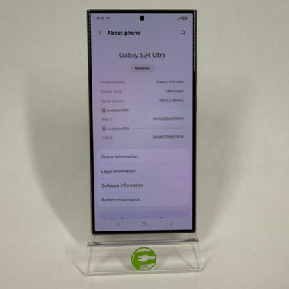 AT&T Samsung Galaxy S24 Ultra 12GB RAM 256GB SM-S928U Black