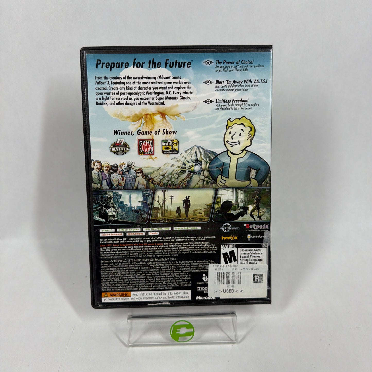 Fallout 3 (Microsoft Xbox 360, 2008)