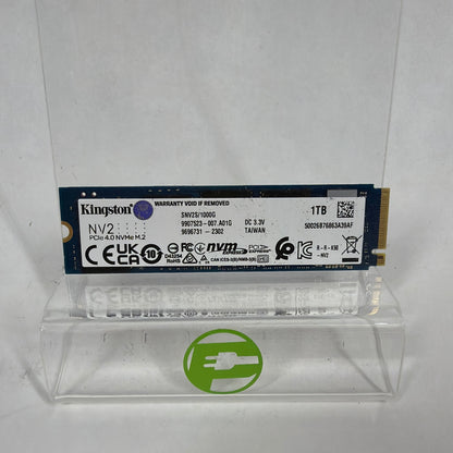 Kingston 2280mm NV2 1TB M.2 NVMe Gen 4.0 x 4 SSD SNV2S/1000G