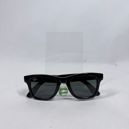 Ray-Ban Stories Wayfarer Shiny Black Standard MZ-76E2T0 AI Smart Glasses