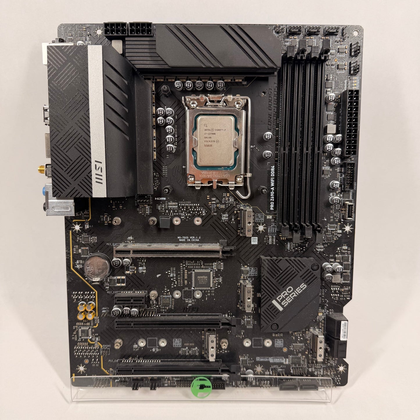 MSi PRO Z690-A WIFI DDR4 LGA 1700 Intel Core i7-12700KF 8 Core 3.60GHz ATX