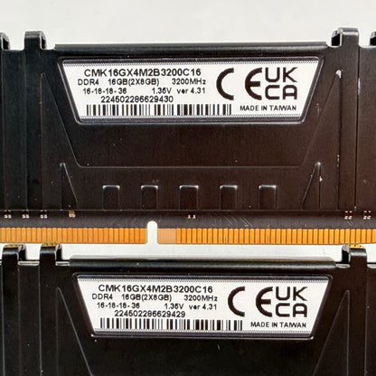 Corsair Vengeance LPX 16GB (2x8GB) RAM DDR4 3200MHz CMK16GX4M2B3200C16