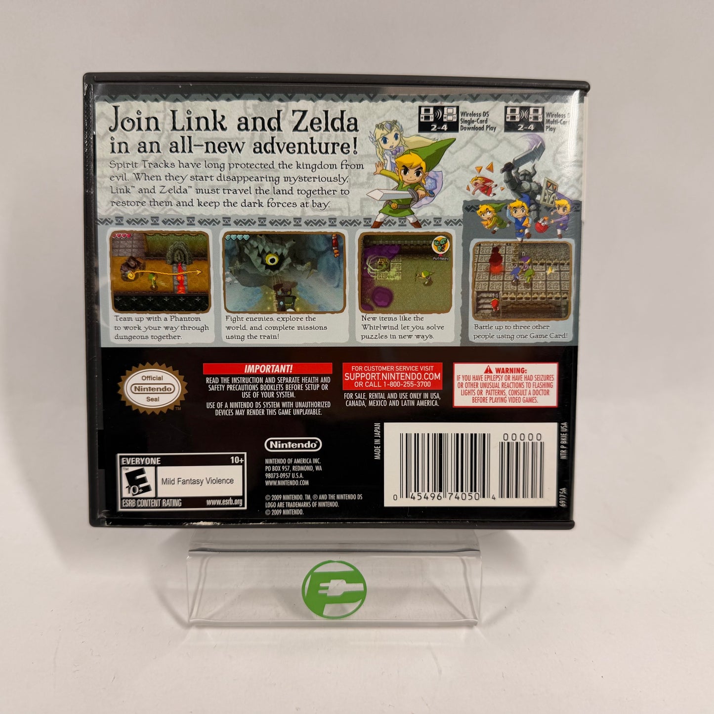 Zelda Spirit Tracks (Nintendo DS, 2009)