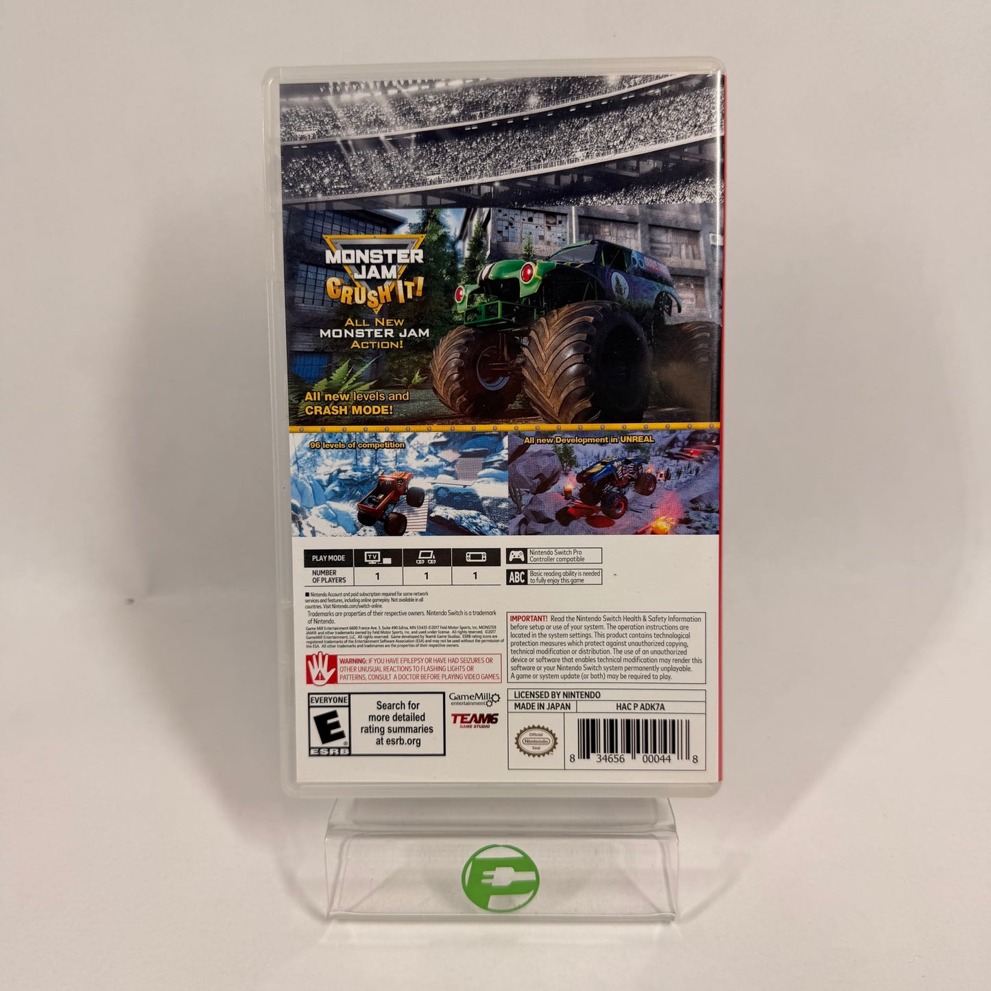 Monster Jam: Crush It (Nintendo Switch, 2017)