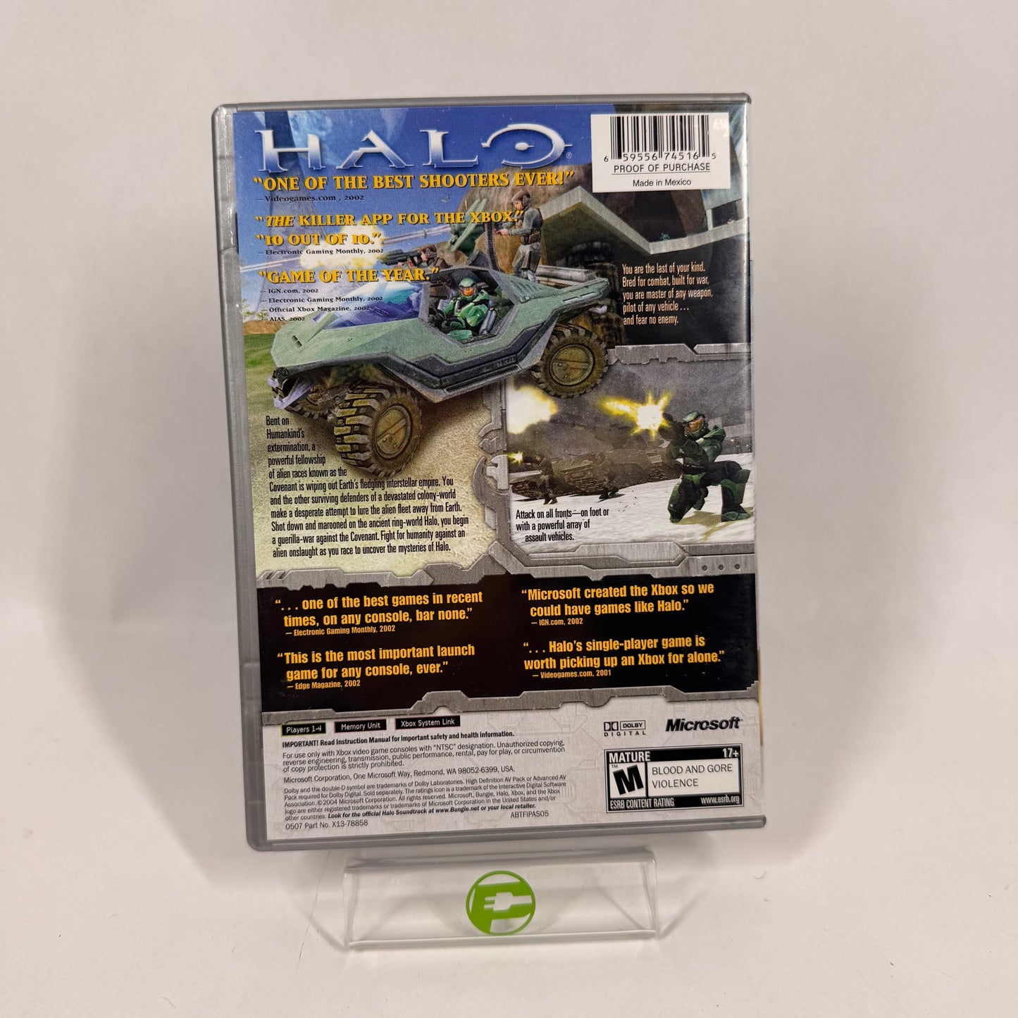 Halo: Combat Evolved (Microsoft Xbox, 2001)