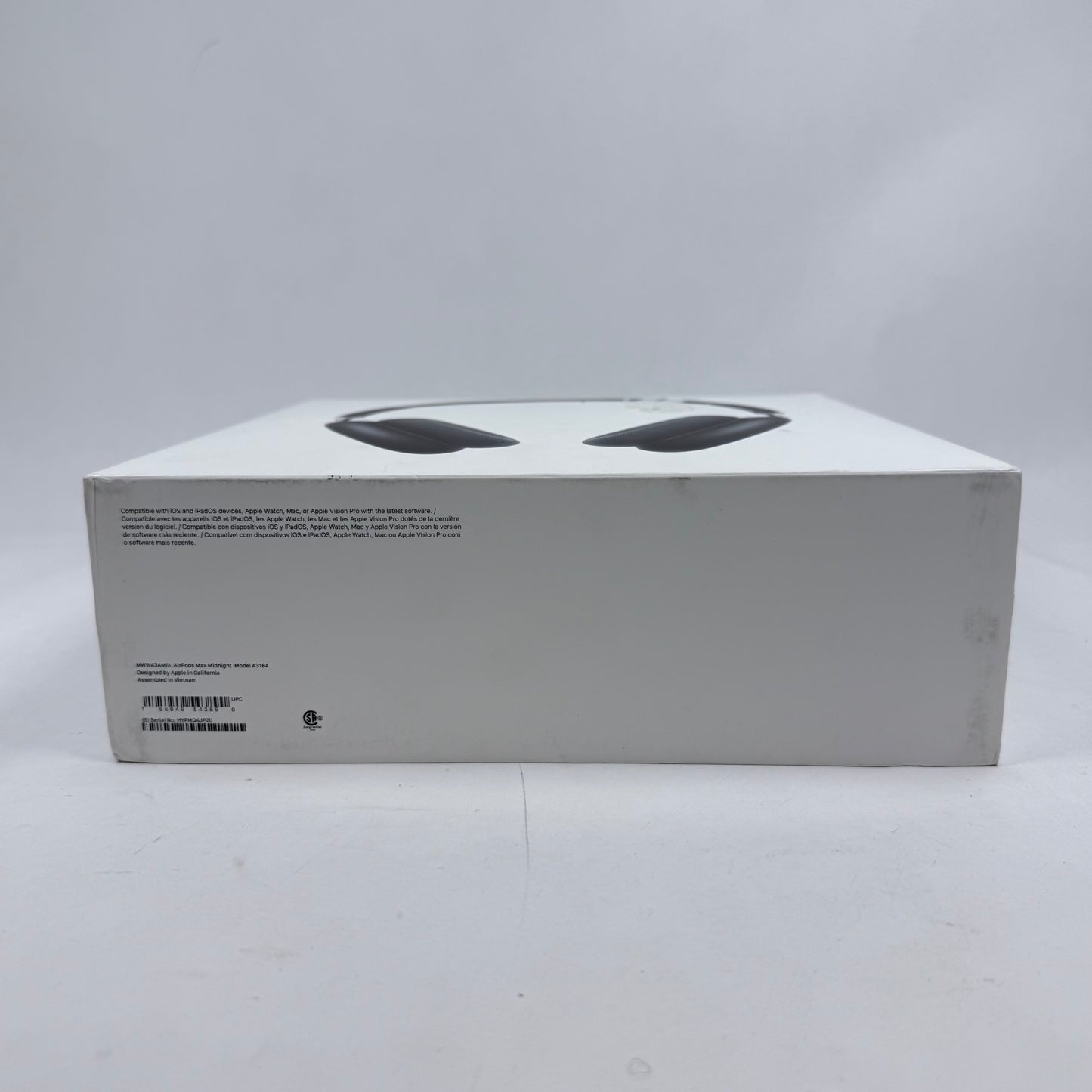 New Apple AirPods Max Wireless Over-Ear Headphones Midnight MWW43AM/A