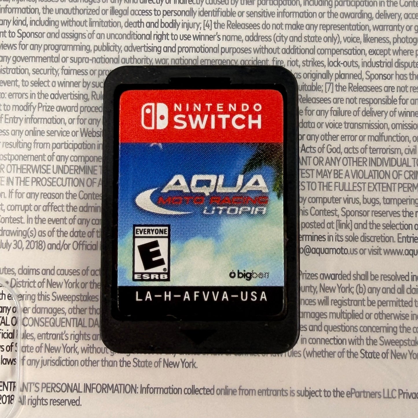 Aqua Moto Racing Utopia (Nintendo Switch, 2018)