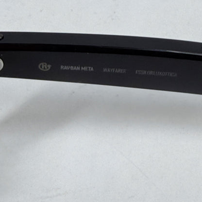Ray-Ban Stories Wayfarer Shiny Black Standard MZ-76E2T0 AI Smart Glasses