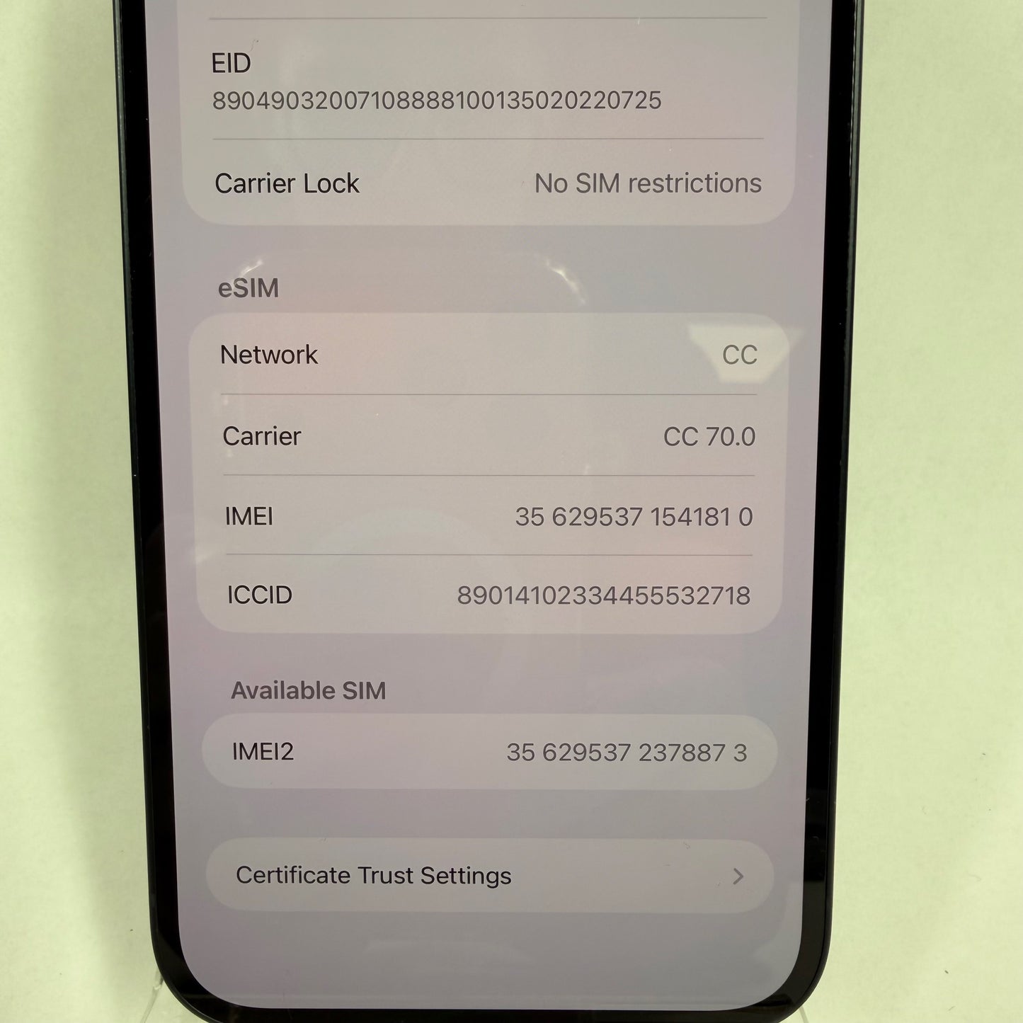 Factory Unlocked Apple iPhone 14 Plus 128GB Midnight MQ3R3LL/A