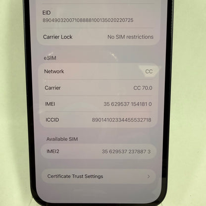 Factory Unlocked Apple iPhone 14 Plus 128GB Midnight MQ3R3LL/A