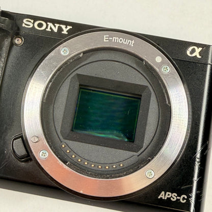 Sony Alpha A6000 24.3MP Mirrorless Digital Camera