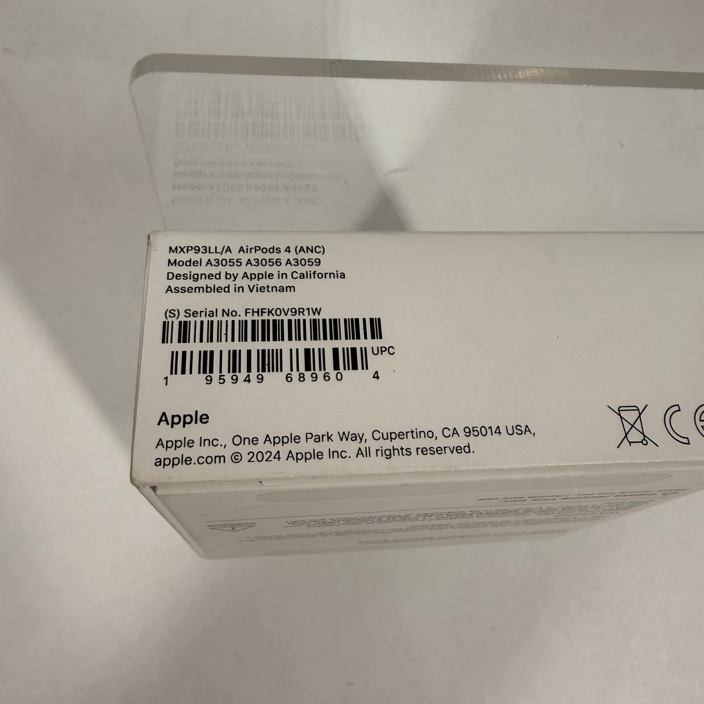 Apple AirPods 4th Gen ANC with MagSafe Charging Case A3056 A3055 A3059 MXP93LL/A